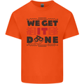 We Get It Done Funny Tecky  IT Professional Kids T-Shirt Childrens Orange