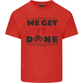 We Get It Done Funny Tecky  IT Professional Kids T-Shirt Childrens Red