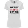 We Get It Done Funny Tecky  IT Professional Womens Wider Cut T-Shirt White