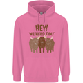 We Herd That Funny Cow Childrens Kids Hoodie Azalea