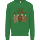 We Herd That Funny Cow Kids Sweatshirt Jumper Irish Green