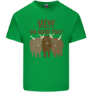 We Herd That Funny Cow Kids T-Shirt Childrens Irish Green