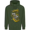 We Love the Drama Acting Thespian Actor Childrens Kids Hoodie Forest Green