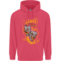 We Love the Drama Acting Thespian Actor Childrens Kids Hoodie Heliconia