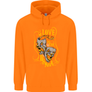 We Love the Drama Acting Thespian Actor Childrens Kids Hoodie Orange