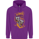 We Love the Drama Acting Thespian Actor Childrens Kids Hoodie Purple