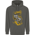 We Love the Drama Acting Thespian Actor Childrens Kids Hoodie Storm Grey