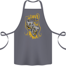 We Love the Drama Acting Thespian Actor Cotton Apron 100% Organic Steel