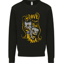 We Love the Drama Acting Thespian Actor Kids Sweatshirt Jumper Black