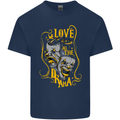 We Love the Drama Acting Thespian Actor Kids T-Shirt Childrens Navy Blue