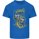 We Love the Drama Acting Thespian Actor Kids T-Shirt Childrens Royal Blue