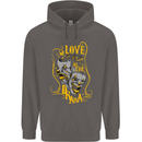 We Love the Drama Acting Thespian Actor Mens 80% Cotton Hoodie Charcoal