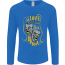 We Love the Drama Acting Thespian Actor Mens Long Sleeve T-Shirt Royal Blue