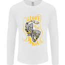 We Love the Drama Acting Thespian Actor Mens Long Sleeve T-Shirt White