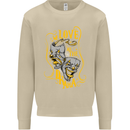 We Love the Drama Acting Thespian Actor Mens Sweatshirt Jumper Sand