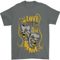 We Love the Drama Acting Thespian Actor Mens T-Shirt Cotton Gildan Charcoal