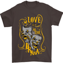 We Love the Drama Acting Thespian Actor Mens T-Shirt Cotton Gildan Dark Chocolate