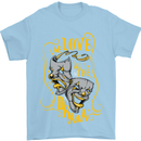 We Love the Drama Acting Thespian Actor Mens T-Shirt Cotton Gildan Light Blue