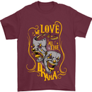 We Love the Drama Acting Thespian Actor Mens T-Shirt Cotton Gildan Maroon