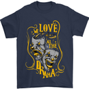 We Love the Drama Acting Thespian Actor Mens T-Shirt Cotton Gildan Navy Blue