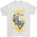 We Love the Drama Acting Thespian Actor Mens T-Shirt Cotton Gildan White