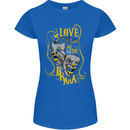 We Love the Drama Acting Thespian Actor Womens Petite Cut T-Shirt Royal Blue