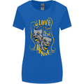 We Love the Drama Acting Thespian Actor Womens Wider Cut T-Shirt Royal Blue