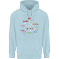We Will Rock You Rock Country Punk Guitar Childrens Kids Hoodie Light Blue