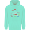 We Will Rock You Rock Country Punk Guitar Childrens Kids Hoodie Peppermint