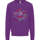 We Will Rock You Rock Country Punk Guitar Kids Sweatshirt Jumper Purple