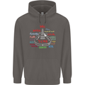 We Will Rock You Rock Country Punk Guitar Mens 80% Cotton Hoodie Charcoal
