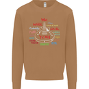 We Will Rock You Rock Country Punk Guitar Mens Sweatshirt Jumper Caramel Latte