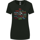 We Will Rock You Rock Country Punk Guitar Womens Wider Cut T-Shirt Black