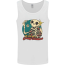 We Wish You a Creepy Christmas Skull Mens Vest Tank Top White