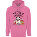 We Wish You a Pugly Christmas Funny Pug Childrens Kids Hoodie Azalea