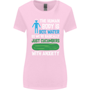 We're Basically Cucumbers With Anxiety Womens Wider Cut T-Shirt Light Pink