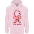 Wear Red For My Girlfriend Stroke Awareness Childrens Kids Hoodie Light Pink