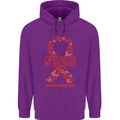 Wear Red For My Girlfriend Stroke Awareness Childrens Kids Hoodie Purple