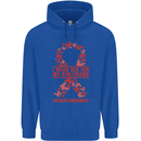 Wear Red For My Girlfriend Stroke Awareness Childrens Kids Hoodie Royal Blue