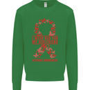 Wear Red For My Girlfriend Stroke Awareness Kids Sweatshirt Jumper Irish Green