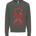 Wear Red For My Girlfriend Stroke Awareness Kids Sweatshirt Jumper Storm Grey
