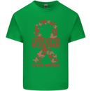 Wear Red For My Girlfriend Stroke Awareness Kids T-Shirt Childrens Irish Green