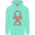 Wear Red For My Girlfriend Stroke Awareness Mens 80% Cotton Hoodie Peppermint