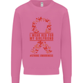 Wear Red For My Girlfriend Stroke Awareness Mens Sweatshirt Jumper Azalea