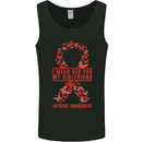 Wear Red For My Girlfriend Stroke Awareness Mens Vest Tank Top Black