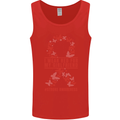 Wear Red For My Girlfriend Stroke Awareness Mens Vest Tank Top Red