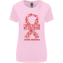 Wear Red For My Girlfriend Stroke Awareness Womens Wider Cut T-Shirt Light Pink