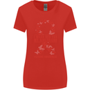 Wear Red For My Girlfriend Stroke Awareness Womens Wider Cut T-Shirt Red