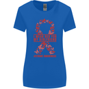 Wear Red For My Girlfriend Stroke Awareness Womens Wider Cut T-Shirt Royal Blue