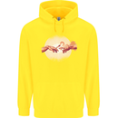 Weed Creation Funny Cannabis Drug Culture Childrens Kids Hoodie Yellow